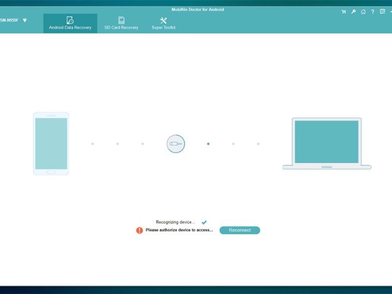 Dùng Android Data Recovery để khôi phục tin nhắn