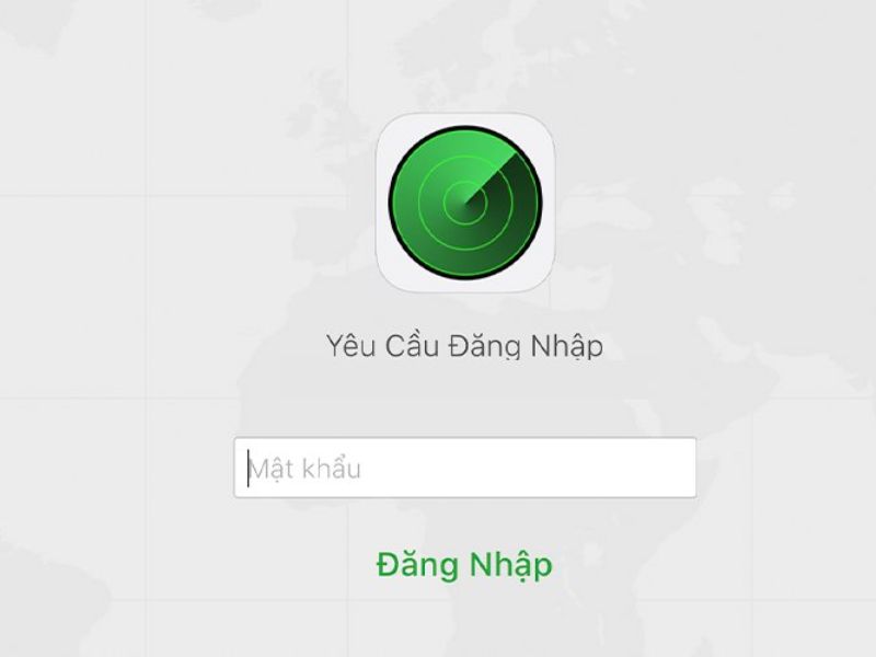 Dùng tính năng Find My Iphone