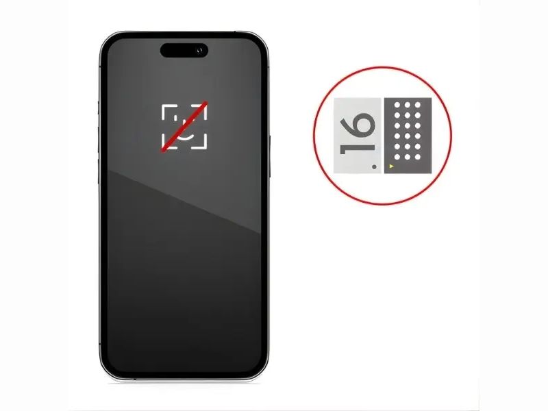 Lỗi Face ID trên iPhone 16