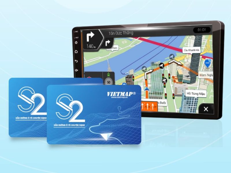 Ứng dụng Vietmap S2 trên điện thoại