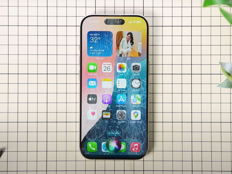 Thay ép kính iPhone 17 Pro