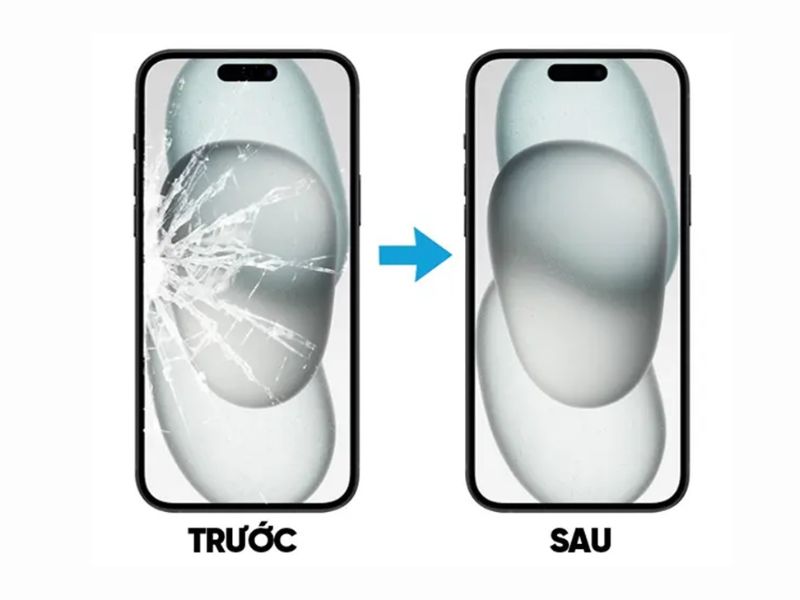 Thay ép kính iPhone 16 Pro là gì?