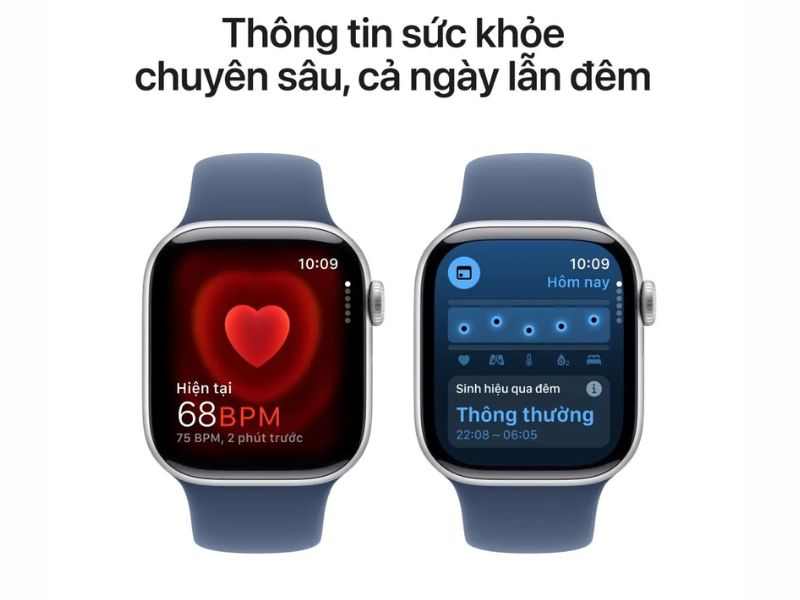 Theo dõi sức khỏe của Apple Watch Series 10 46mm GPS