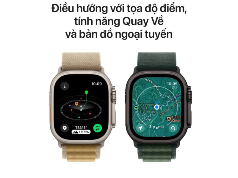 Tính năng của Apple Watch Ultra 2 2024 Alpine Loop