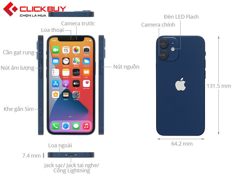 Tìm hiểu về iPhone 12 mini 256GB cũ