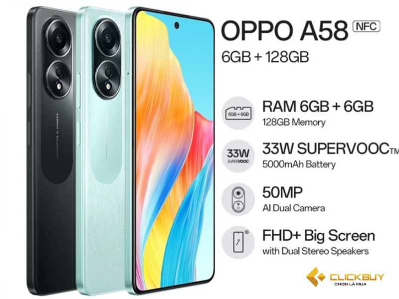 Oppo A58 ra  mắt