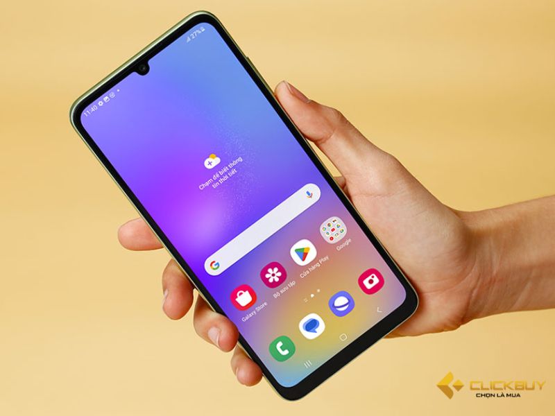 Màn hình của Samsung Galaxy A05