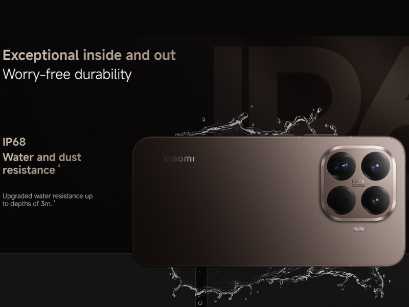 Chống nước Xiaomi 15T Pro