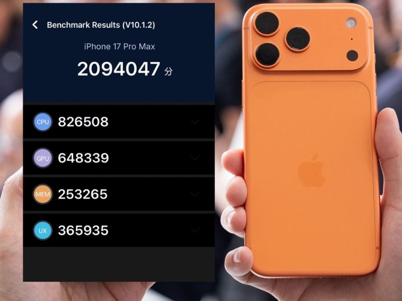 điểm Antutu của iPhone 17 Pro Max