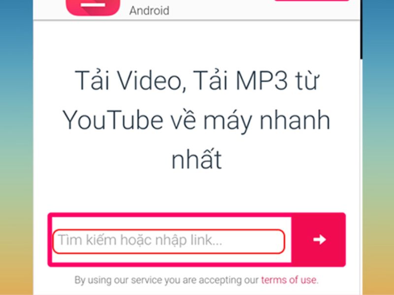tải nhạc YouTube về điện thoại đối với Androi