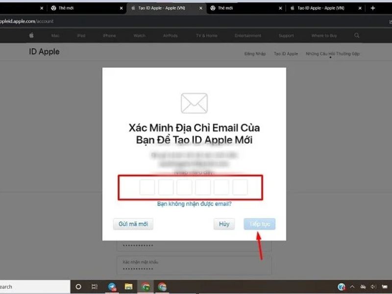 Bước 4: Xác minh số điện thoại