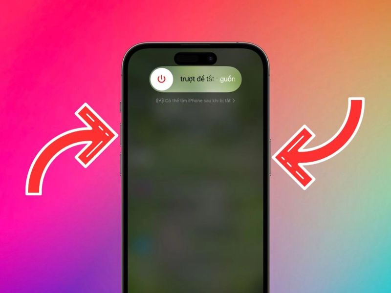 Tắt nguồn iPhone 17 bằng tổ hợp phím