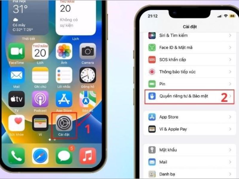 Cách xóa quảng cáo trên điện thoại hệ điều hành iOS