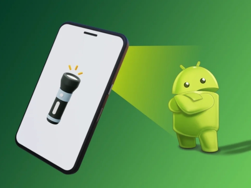 Bật đèn pin Androi