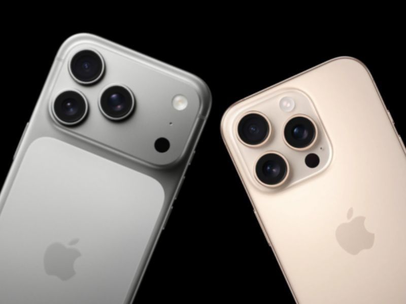 Camera iPhone 17 Pro Max và iPhone 16 Pro Max