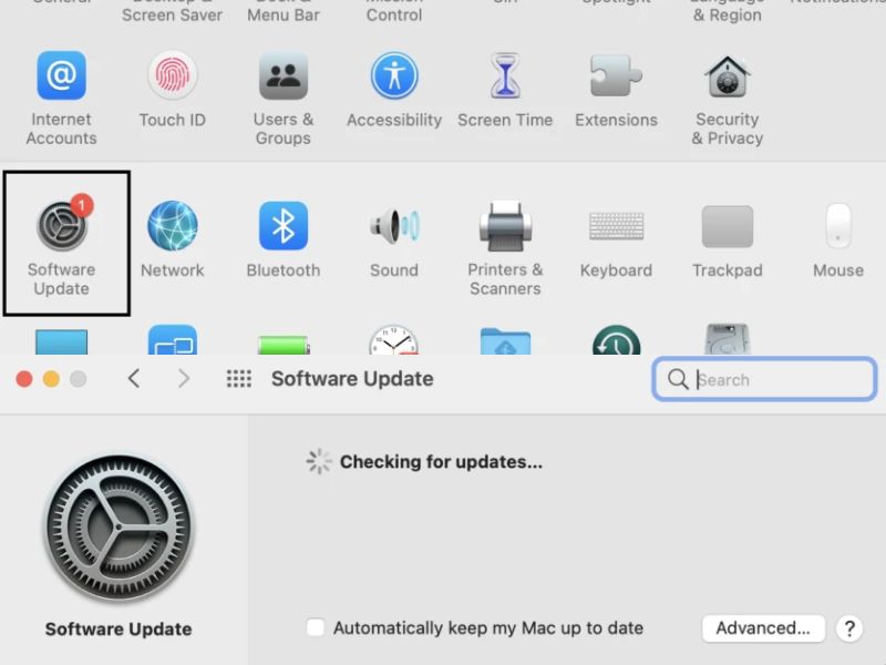 Cập nhât MacBook