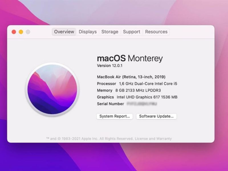 Cập nhật MacOS