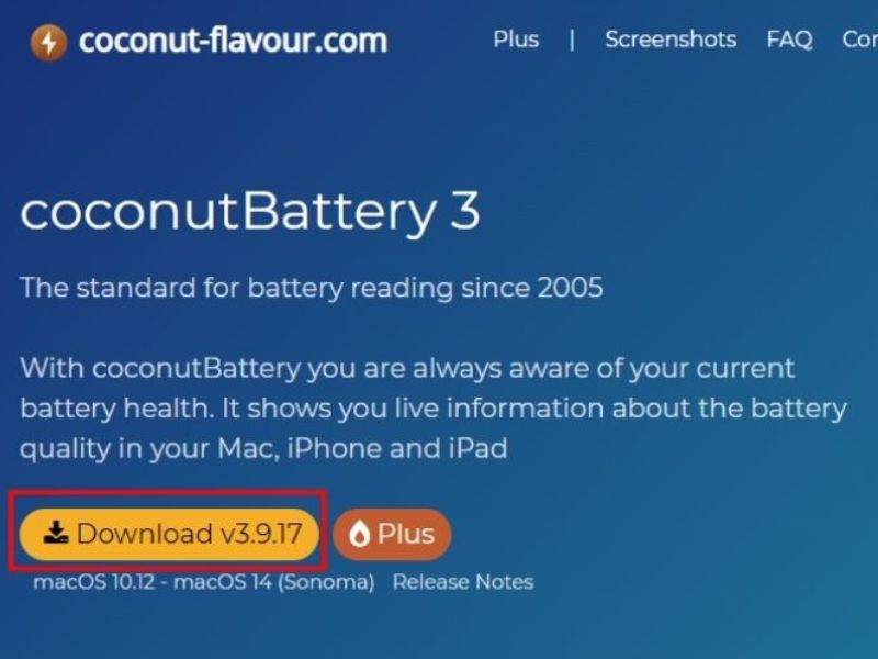 CoconutBattery