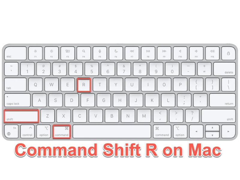 Command (⌘) + Shift (⇧) + R
