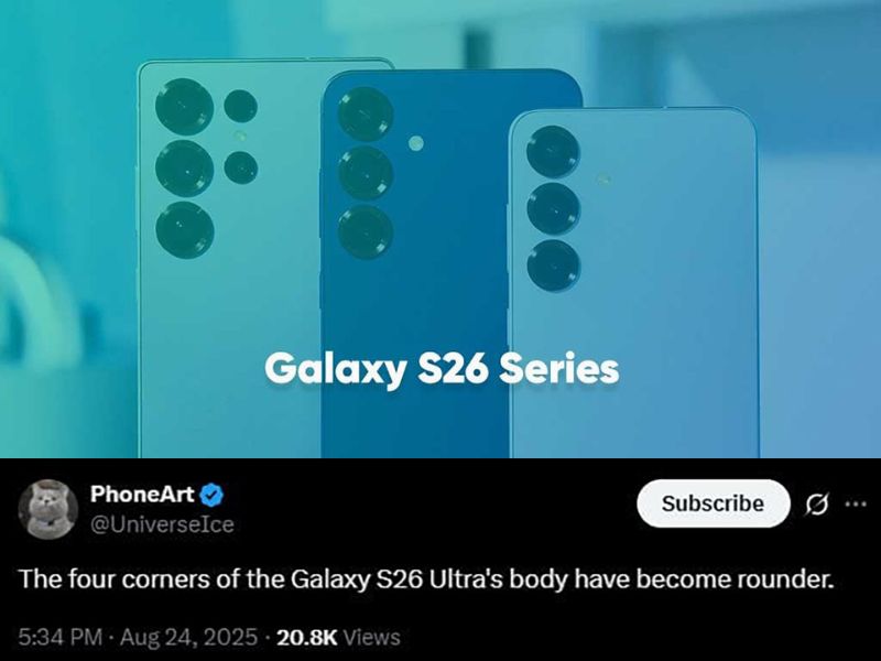 Độ dày Galaxy S26 Ultra