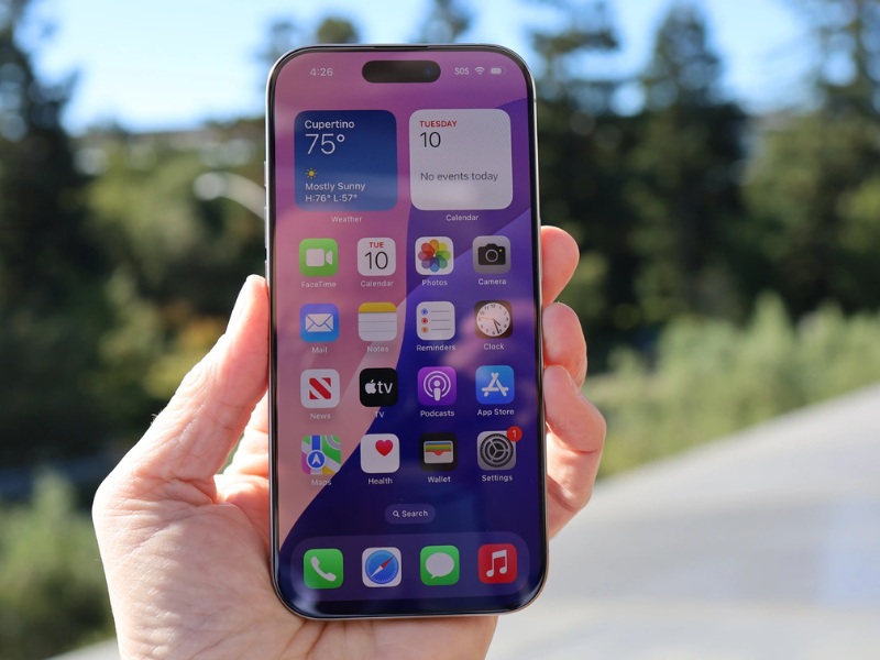 Độ sáng màn hình của iPPhone 17 Pro Max
