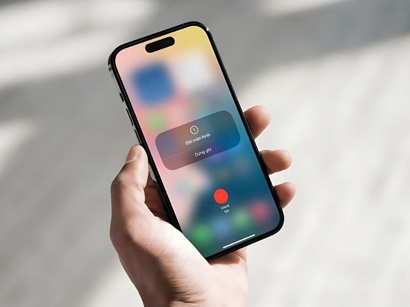 Ghi màn hình iPhone 17