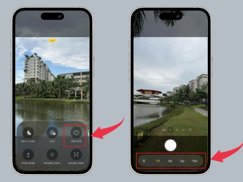 Hẹn giờ chụp ảnh