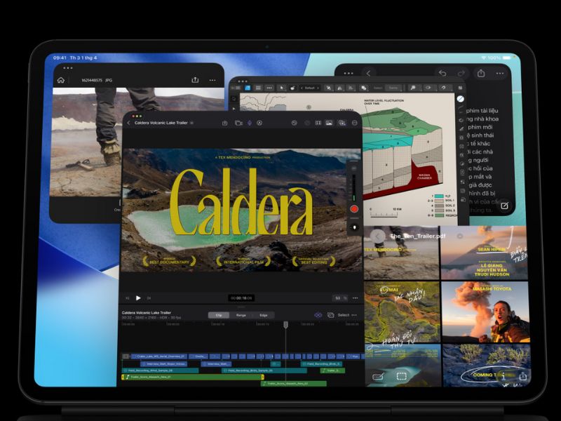 Màn hình iPad Pro M5 5G bản 2TB 2025