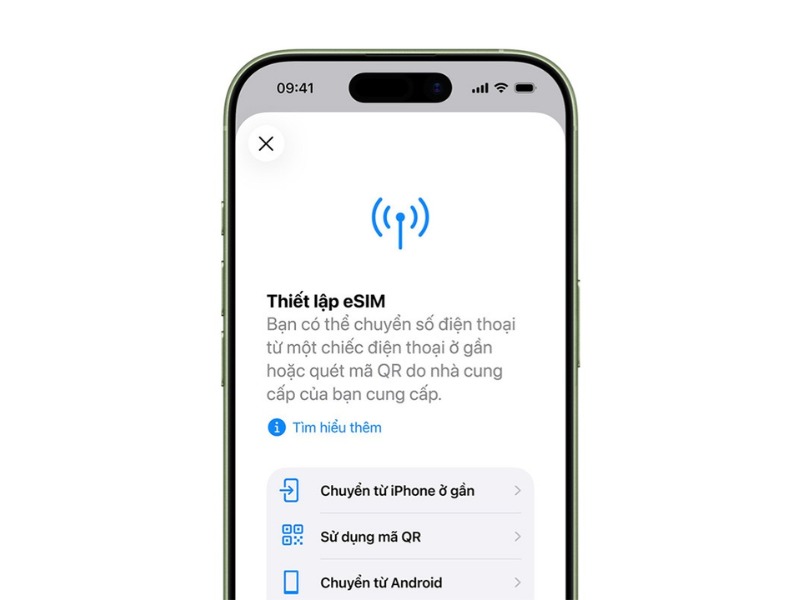 eSIM iPhone Air