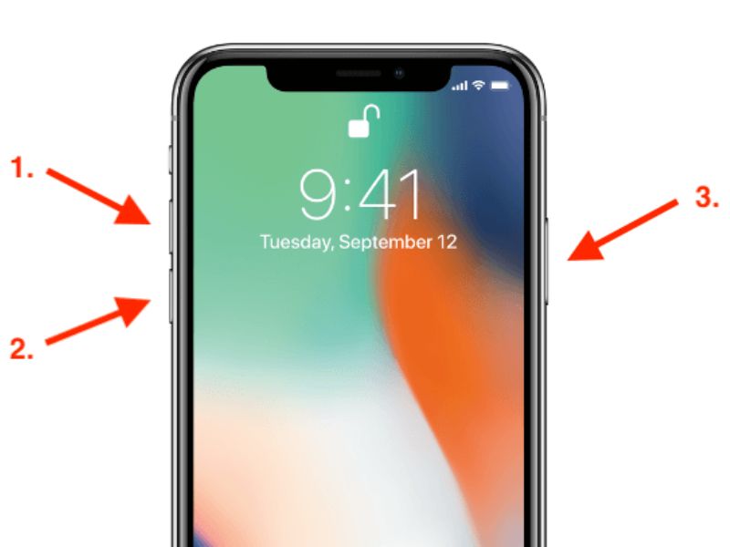 reset đối với iPhone không có nút Home