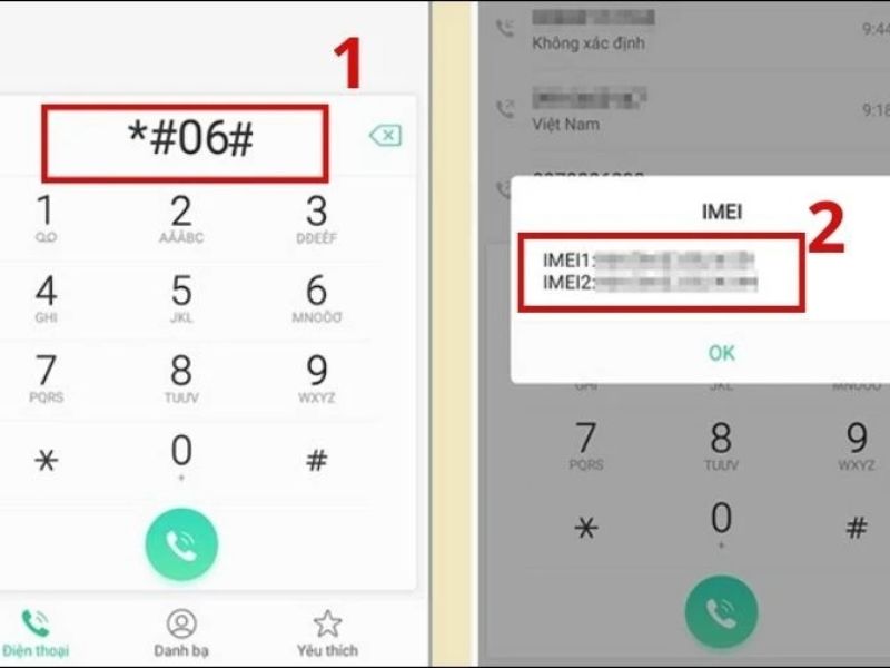Kiểm tra iMei Oppo