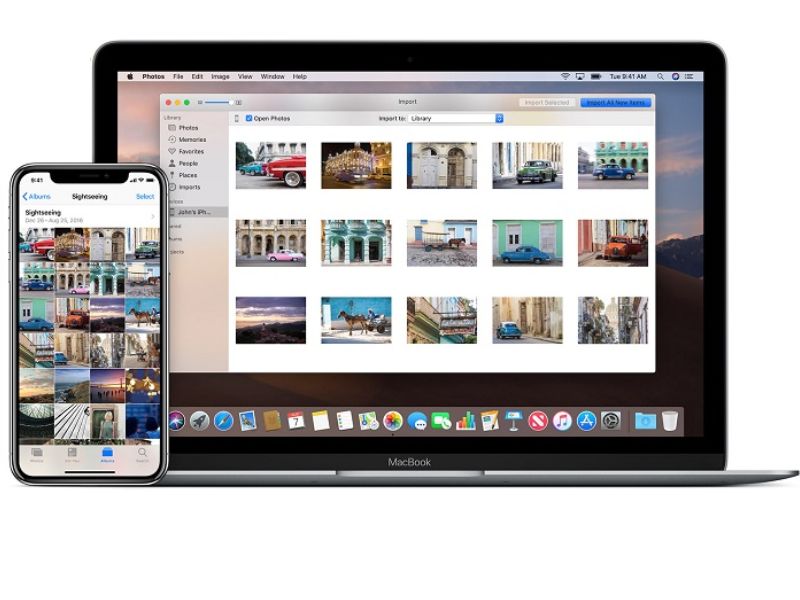 iCloud Photos – tự động đồng bộ