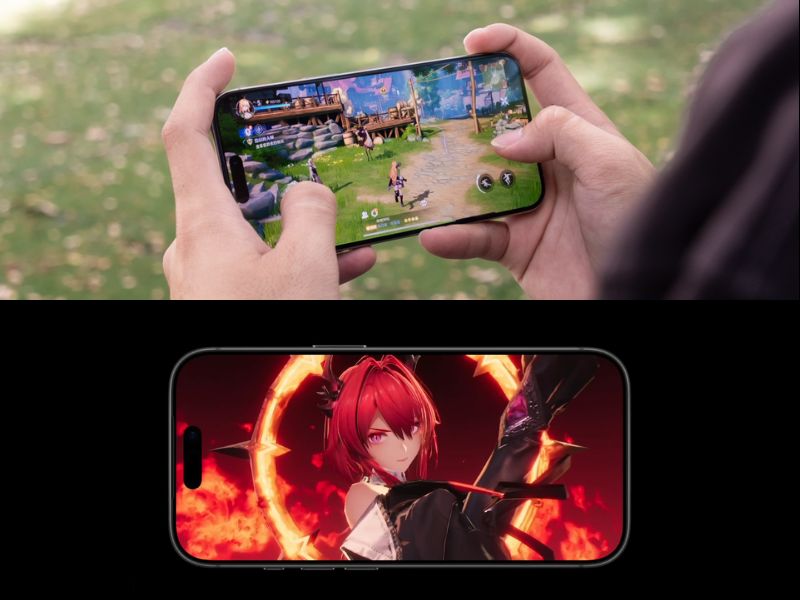 So sánh màn hình iPhone 15 Pro Max và iPhone 17 Pro Max