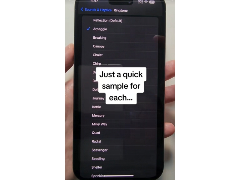 Nhạc chuông iPhone 17 mới