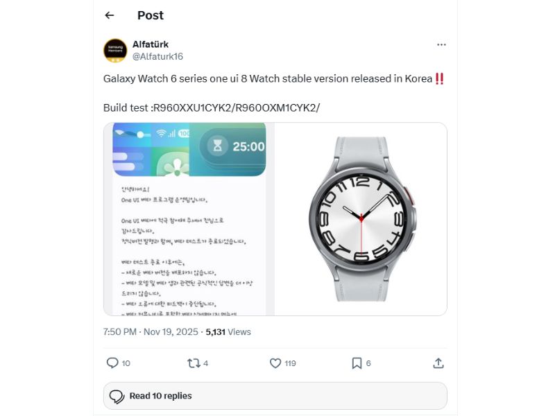Galaxy Watch 6