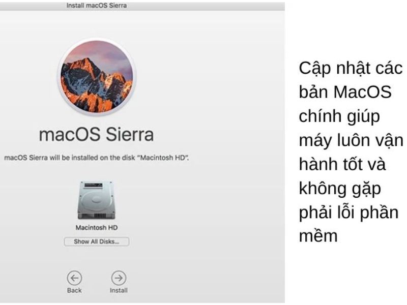 Lý do cập nhât MacBook