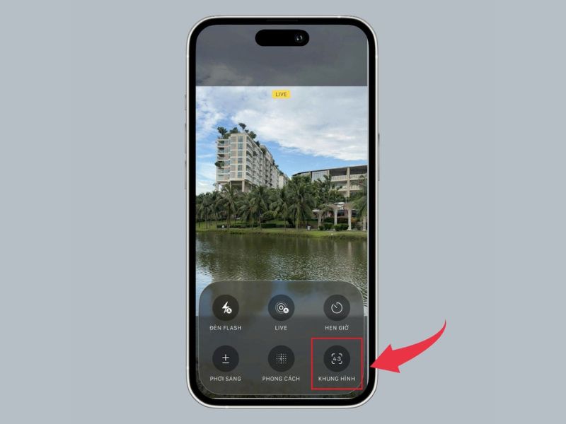 Chọn tỉ lệ khung hình trên iPhone 17 Pro Max