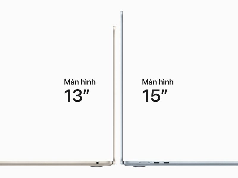 Thiết kế và kích thước MacBook Air M4