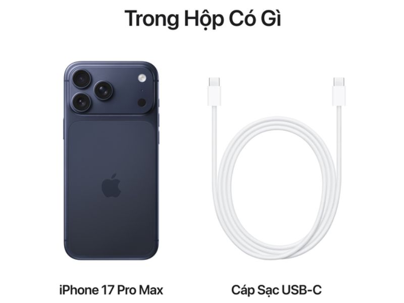 iPhone 17 sạc gì
