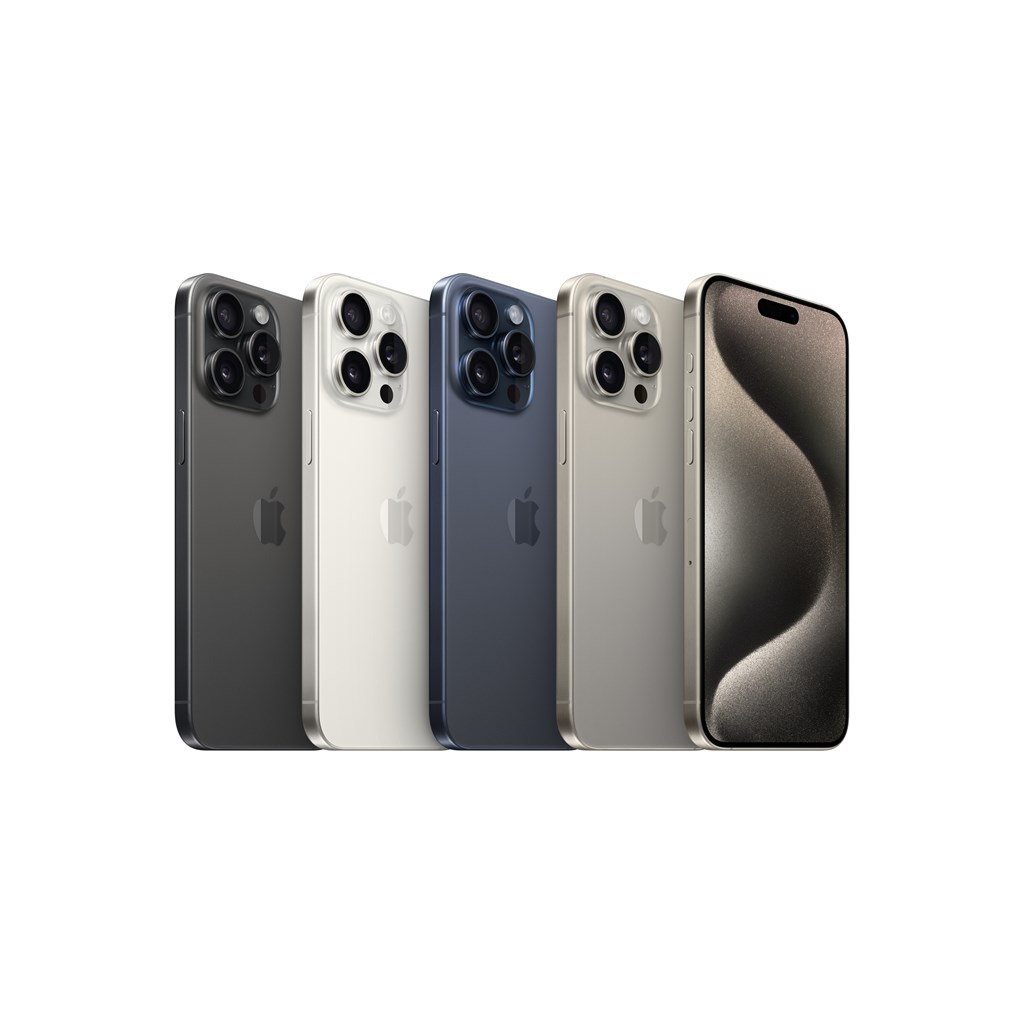 Các màu của iPhone 15 Pro Max