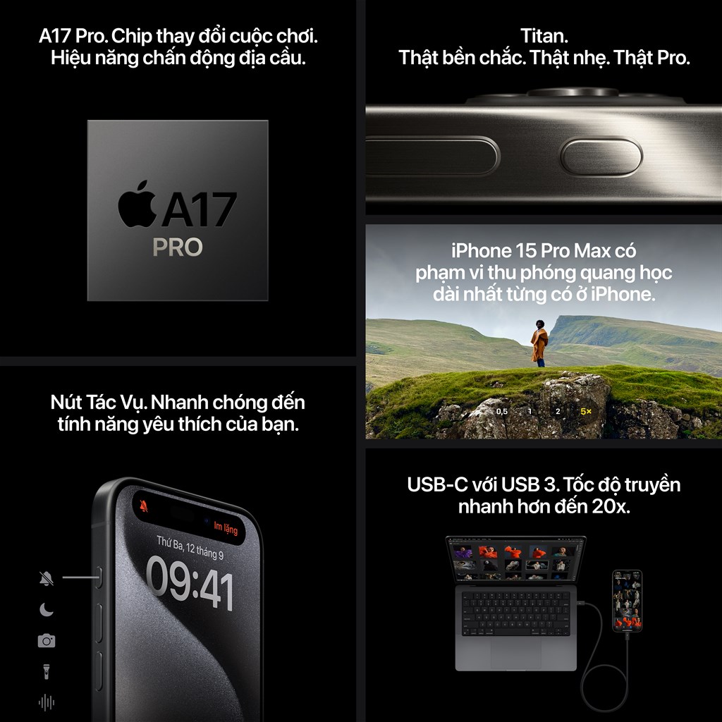 Thông tin iPhone 15 Pro Max