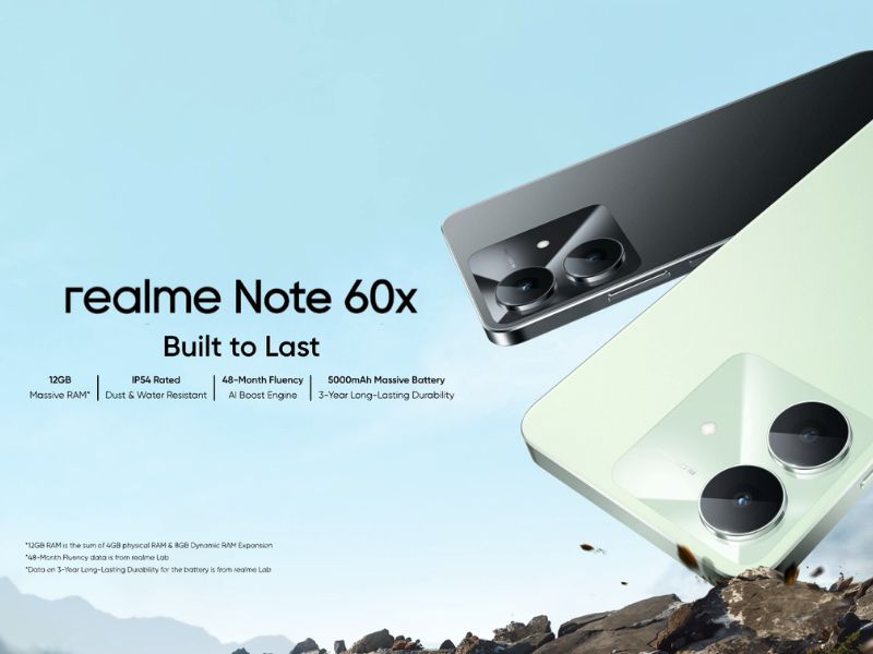 Realme Note 60x ra mắt khi nào