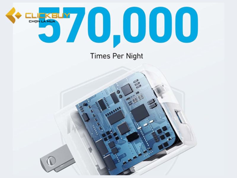 Tính an toàn của sạc nhanh Anker 2 cổng 33W
