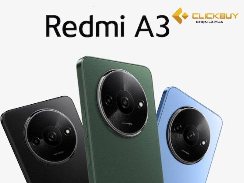 Xiaomi Redmi A3 có mấy màu