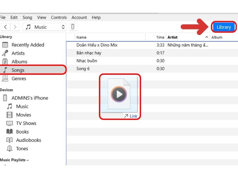 Cài nhạc chuông bằng iTunes trên iPhone