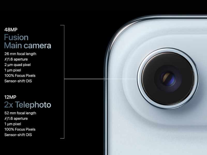 Camera của iPhone Air
