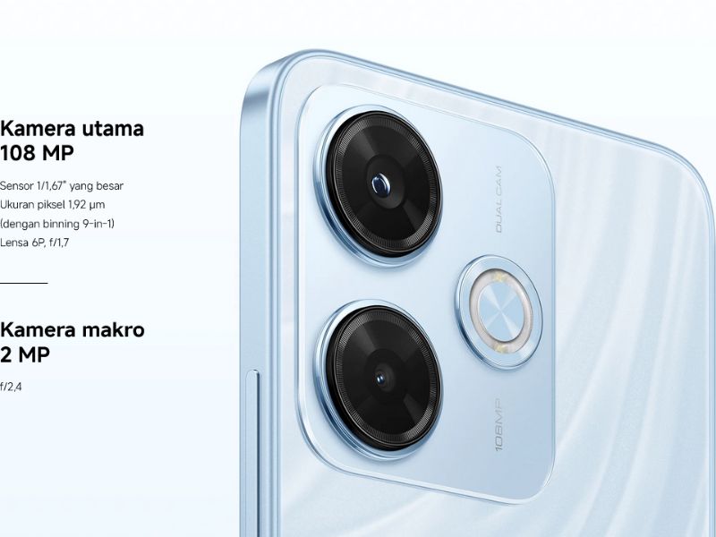 Camera Redmi 13x và POCO C85