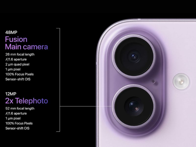 iPhone 17 nổi bật với hệ thống camera sau 48MP