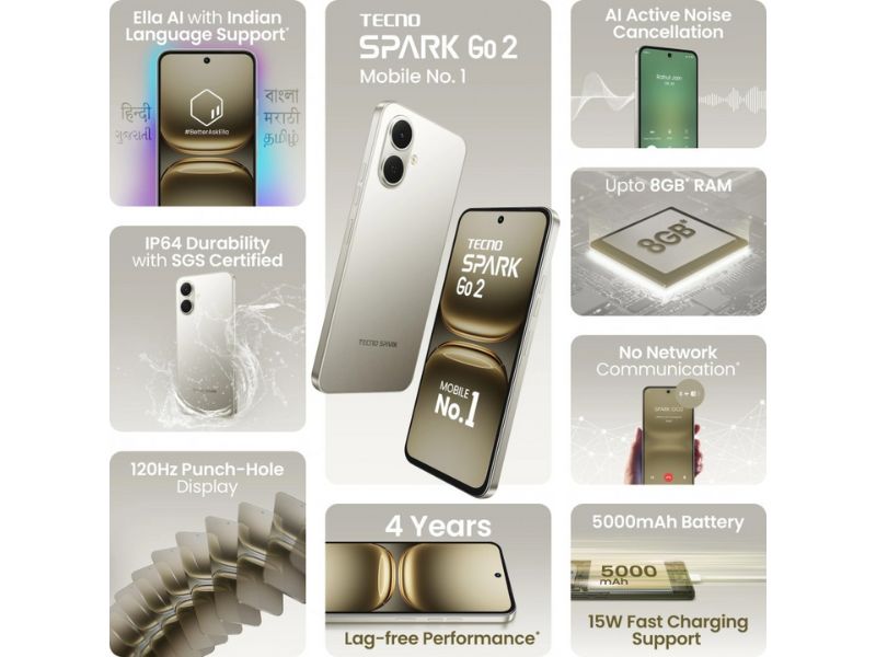 Spark Go 2 có cấu hình ổn định
