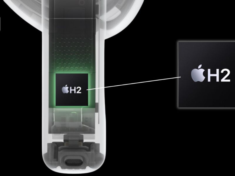Chip H2 trên AirPods Pro 3